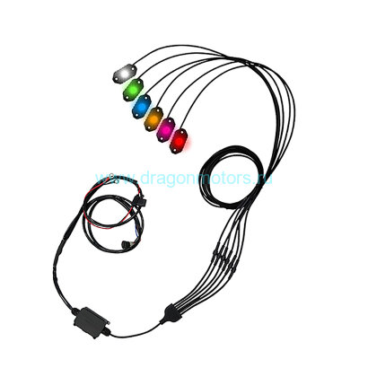 2" 6W RGB управление через Bluetooth с Android или Apple OS