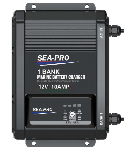 Зарядное устройство ТЕ4-0324A (1х12В AGM/LEAD-ACID/LiFePo4)