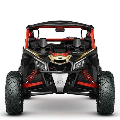 Передний черный бампер Lonestar для BRP MAVERICK X3