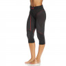 Леггинсы 3/4 SIXS PNCW CU - Black/Red