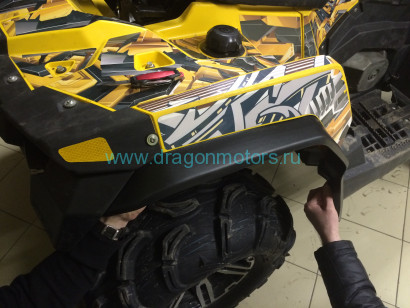 Расширители колесных арок для квадроцикла Stels ATV 800G GUEPARD