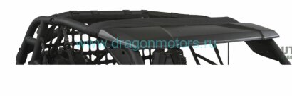 ЧЕРНЫЙ СПОРТИВНЫЙ КОЗЫРЕК ДЛЯ BRP Commander 2014 и новее, Commander MAX, Maverick 2014 и новее, Maverick MAX (RU, RS)
