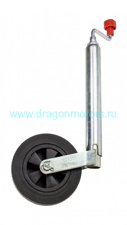 Колесо опорное для прицепа Компакт с тормозом PINSTOP 150 кг AL-KO