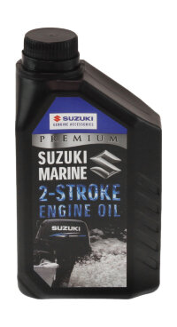 Масло Suzuki Marine Premium 2-х тактное, 1 л минеральное