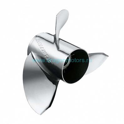 933317 Гребной винт MICHIGAN Ballistic для JOHNSON/EVINRUDE 40-75 л.с., 3x12x17, правый, сталь, требует сменную ступицу (Michigan)