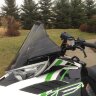 Стекло ветровое 33 см затемненное на Arctic Cat XF, ZR, M 6606-377