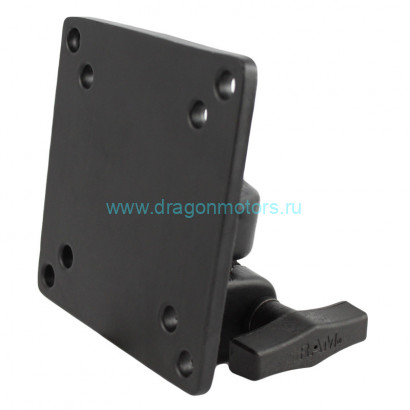 RAM-246HU RAM 100x100 мм VESA Plate с отверстием 1/2NPT