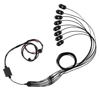 2" 8W RGB управление через Bluetooth с Android или Apple OS