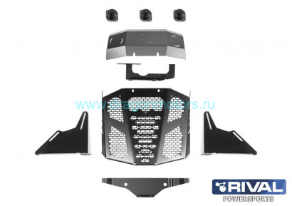 RADIATOR RELOCATION AND SHNORKEL KIT FOR STELS GUEPARD