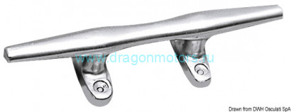 Osculati 40.108.20 - Утка Hollow cleat light alloy 210 мм