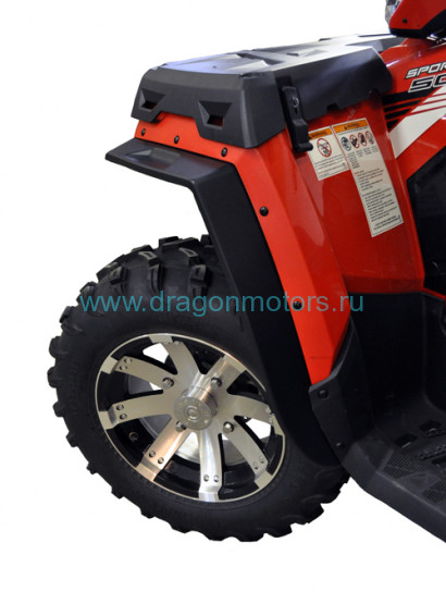 РАСШИРИТЕЛИ АРОК ДЛЯ КВАДРОЦИКЛА POLARIS SPORTSMAN 500 H.O. TOURING (2011-2013 Г. В.) DIRECTION 2 INC