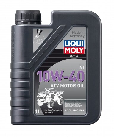 НС-синтетическое моторное масло для 4-тактных квадроциклов ATV 4T Motoroil 10W-40 - 1 L
