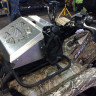 Вынос радиатора (черный) для Yamaha Квадроциклов Grizzly  550/700