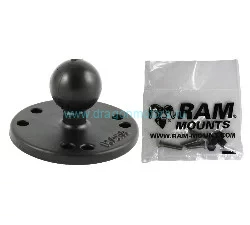 RAM-B-202-G3U круглая пластина RAM с шаром и монтажным оборудованием для Garmin StreetPilot