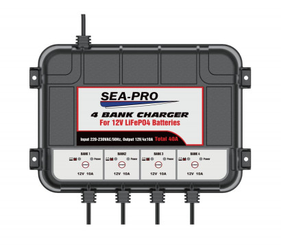 Зарядное устройство SEA-PRO ТЕ4-0274 (4х12В LiFePo4)