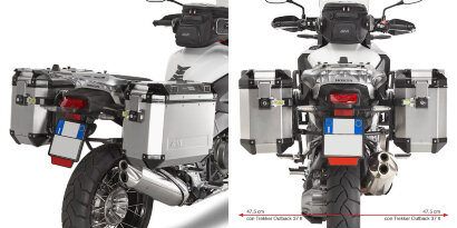 Быстросъёмное крепление боковых кофров GIVI для мотоцикла Honda VFR1200X/XD Crosstourer '12-'16