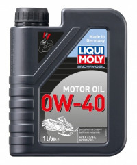 Синтетическое моторное масло для снегоходов Snowmobil Motoroil 0W-40 (1 L)