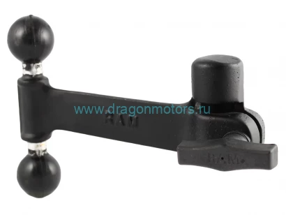 RAM-261-2U Удлинитель поворотного рычага RAM с отверстием 1/2 NPT и двойным шариковым адаптером
