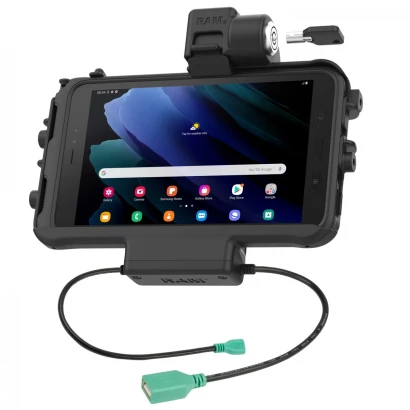 RAM Low-Profile Locking Power + одна док-станция USB для Tab Active3 (RAM-HOL-SAM58PDKLTU)