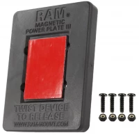RAP-300-1U универсальный держатель RAM Magnetic Power Plate III, Магнитная площадка, пластины