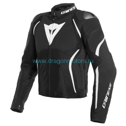 Куртка мужская DAINESE ESTREMA AIR TEX - BLACK/BLACK/WHITE