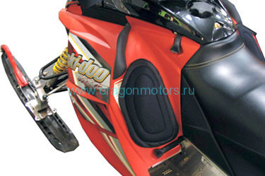 Накладки на консоль снегохода Ski-Doo (SCKP300-BK)