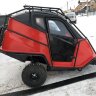 Пассажирский прицеп Tourist на колесах