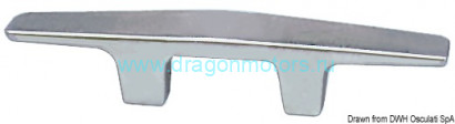 Osculati 40.107.03 - Утка Light alloy cleat 200 мм