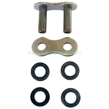 Замок цепи 428MXZ Gold (Заклепка) 