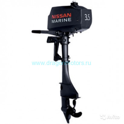 Лодочный мотор 2-х тактный NISSAN MARINE NS 3.5 B2 1