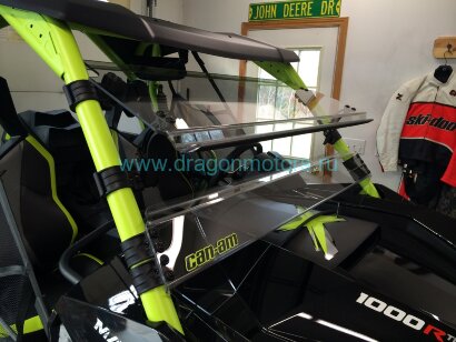 ОТКИДНОЕ ВЕТРОВОЕ СТЕКЛО ДЛЯ BRP Maverick, Maverick MAX (RS)