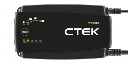 PRO25SE Мощное зарядное устройство с длинными кабелями для зарядки аккумуляторов всех типов включая литиевые и AGM