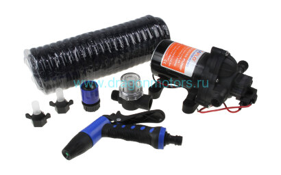 Комплект помывочный SeaFlo, 24 В, 11.6 л/мин, 70 PSI (4.8 бар) (SFWP203007033)