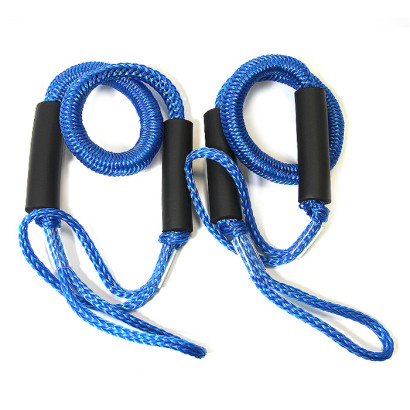 Эластичный швартовый трос 1,37м-1,52м синий