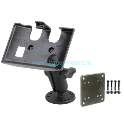 RAM-B-138-GA57-225BU RAM EZ-Roll'r  Drill-Down Mount с пластиной для Garmin nuvi серии 2500