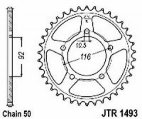 JT звезда задняя JTR1493.41