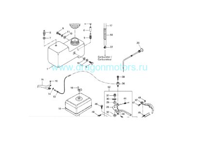 Трос подсоса BRP MINI-Z 415108600