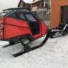 Пассажирский прицеп Tourist на лыжах