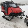 Пассажирский прицеп Tourist на лыжах