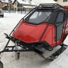 Пассажирский прицеп Tourist на лыжах