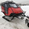Пассажирский прицеп Tourist на лыжах