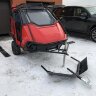 Пассажирский прицеп Tourist на лыжах