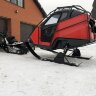 Пассажирский прицеп Tourist на лыжах