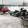 Пассажирский прицеп Tourist на лыжах