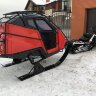 Пассажирский прицеп Tourist на лыжах
