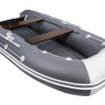Надувная лодка ПВХ, Таймень LX 3600 НДНД, графит/светло-серый