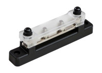 Колодка распределительная электромонтажная с защитной крышкой, 2 контакта