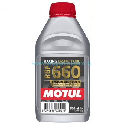 Тормозная жидкость MOTUL RBF 600 FL (500 мл.)
