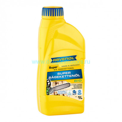 Масло биоразлагаемое  для цепей бензопил RAVENOL Super Sagekettenoel