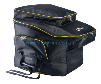 БАГАЖНАЯ СУМКА для Ski-Doo Skandic (черная с окантовкой)